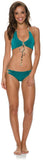 Indah Chika Reversible Halter Bikini Top | Aqua/Jaguar | Sale