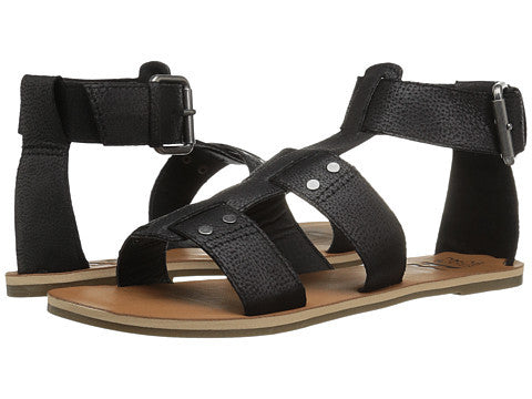 Billabong Women's Canyon Gladiator Sandal | Black, Sanddollar