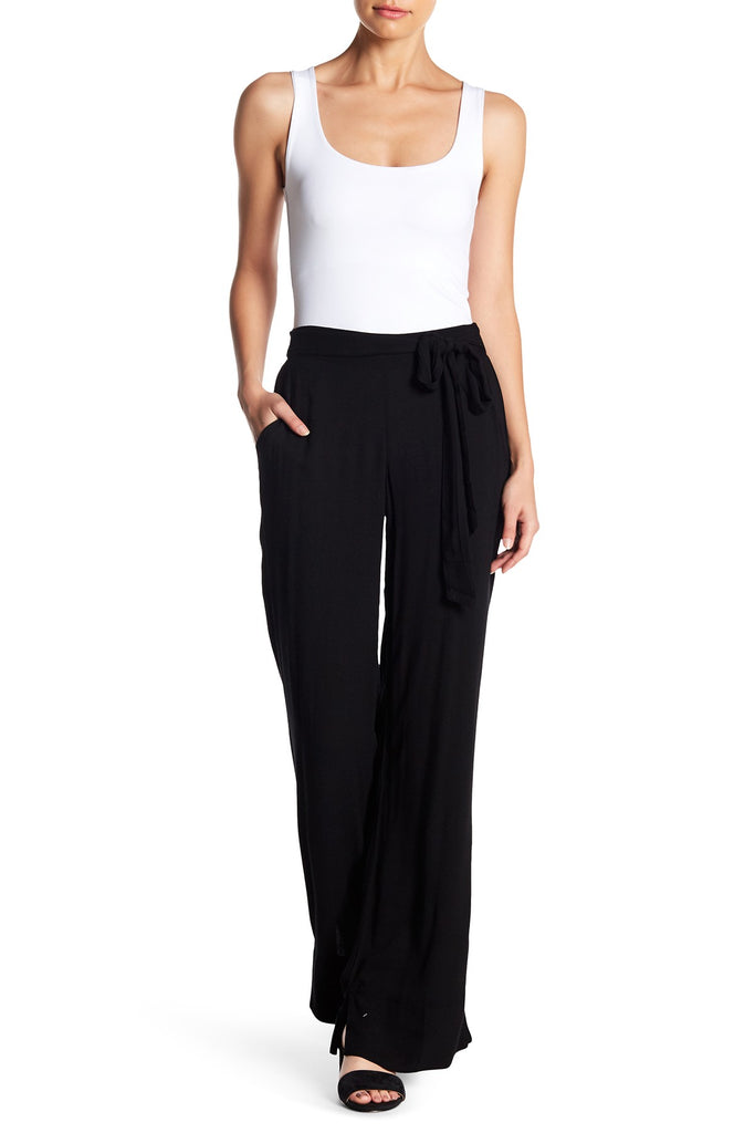 On The Road Piper Wide Leg Pant | Black
