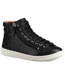 UGG Women's Olive High Top Leather Sneaker | Black