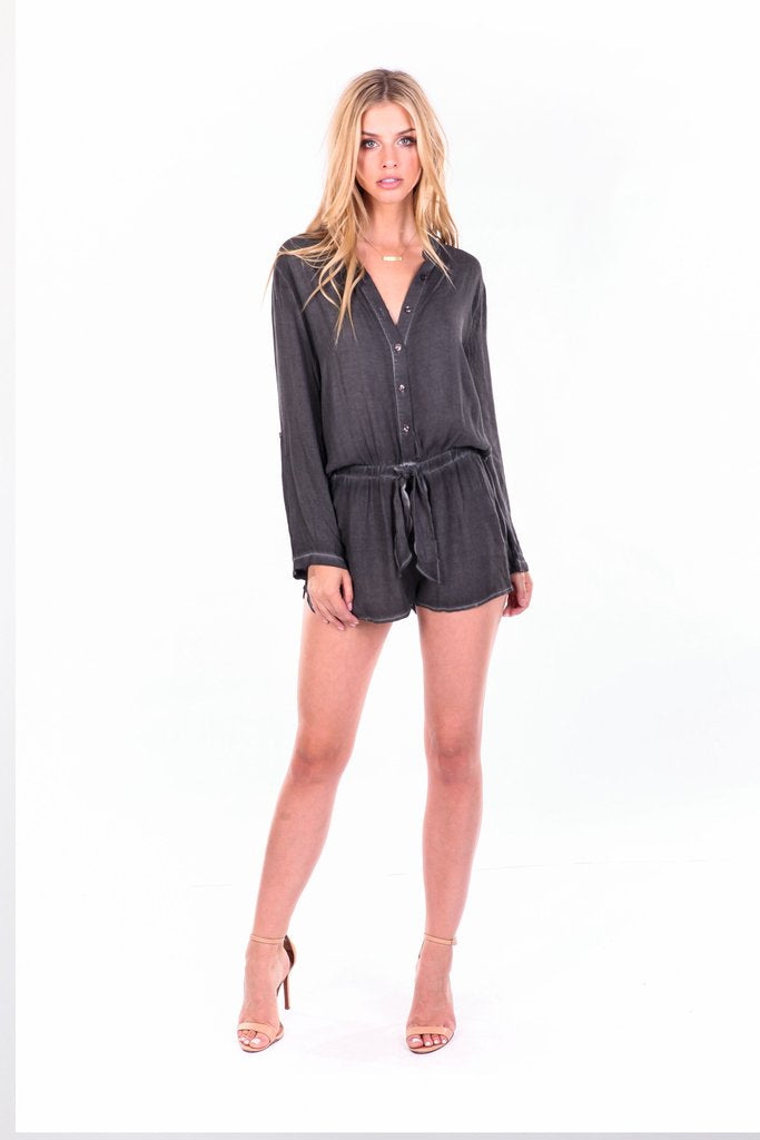 YFB On The Road Annie Romper | Blue Ice