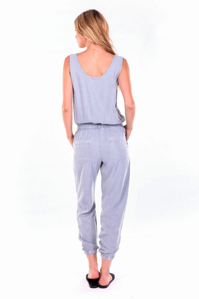 YFB On The Road Lynn Jumpsuit | Silver Blue