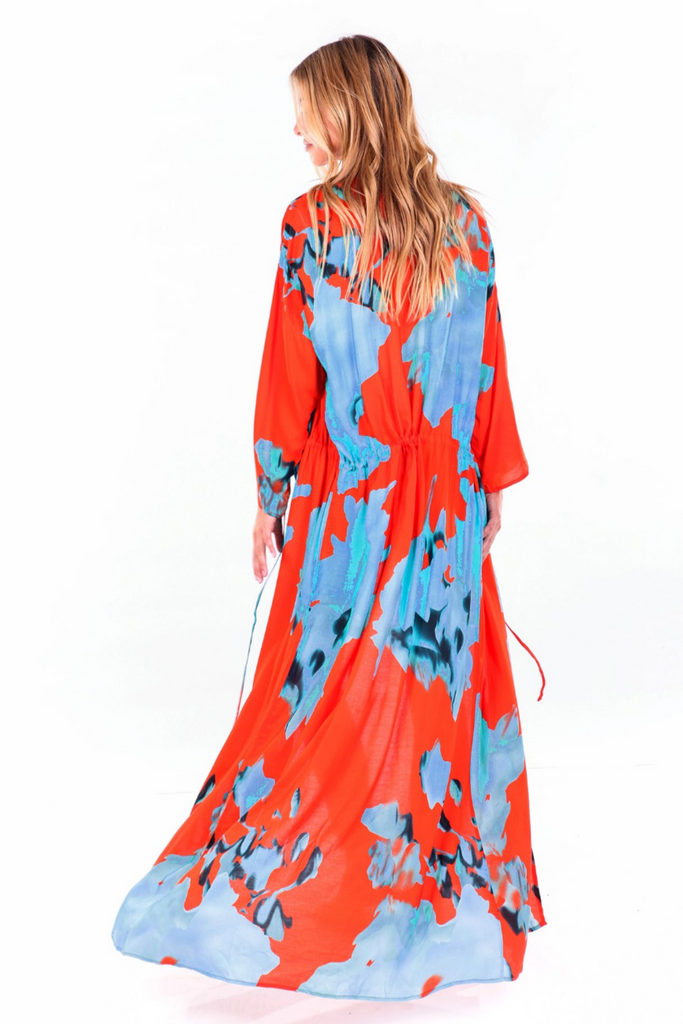 YFB On The Road Reign Kimono | Watercolor/Floral