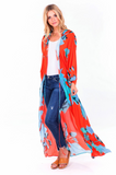 YFB On The Road Reign Kimono | Watercolor/Floral