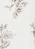 Gentle Fawn Lumiere Wrap Kimono | Sketch Rose of Sharon, White Alyssum Sketch