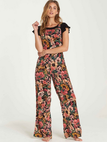 Billabong Women's Still Here Overalls | Multi