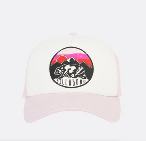Billabong GIRLS Pitstop California Love Trucker Hat