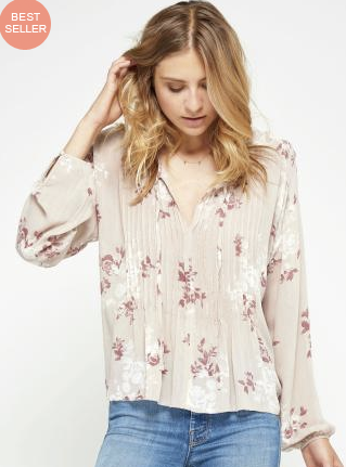 Gentle Fawn Cecilia Top | Pink Tint Cameo