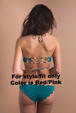 Indah Libre Reversible Bikini Bottom | Red/Pink | Sale