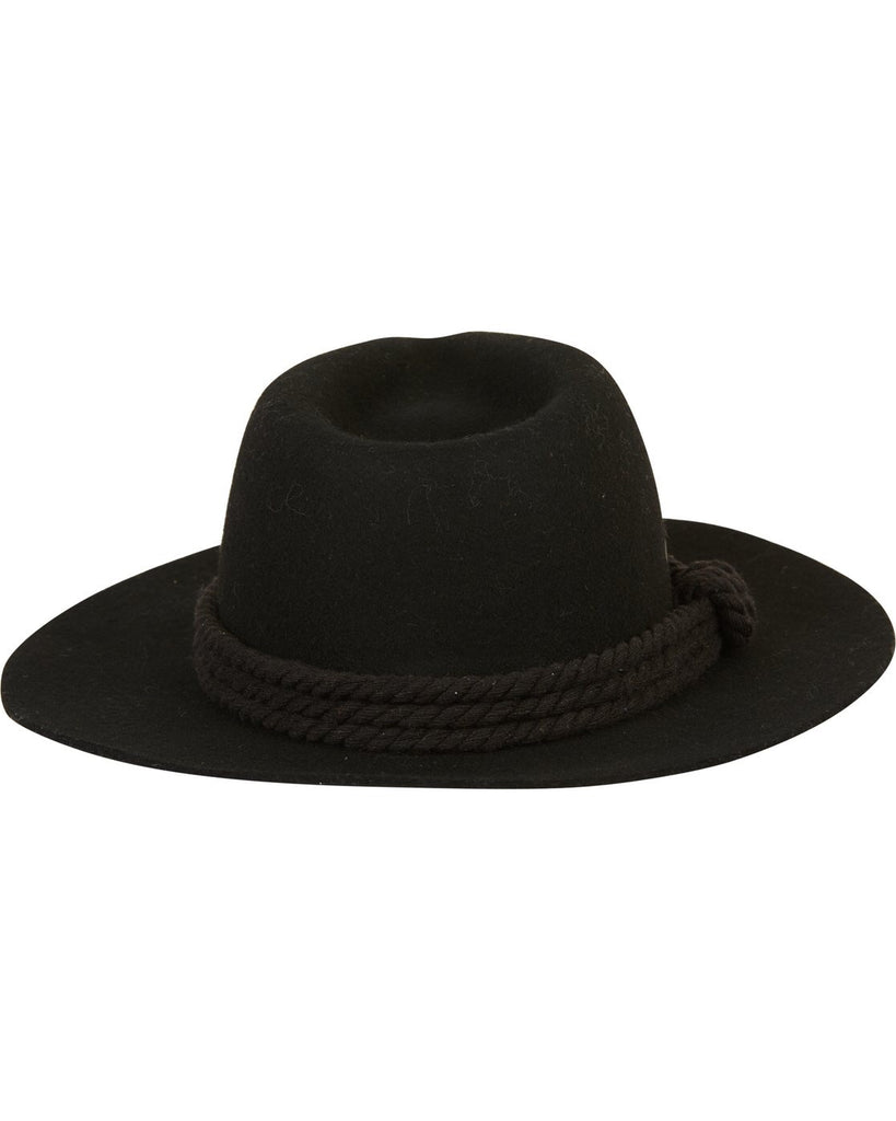 Billabong Women's Roped In Felt Hat I Black