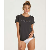 Billabong Women's At Your Side Tee | Off Black