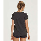 Billabong Women's At Your Side Tee | Off Black