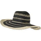 Billabong Women's Fireside Floppy Hat | Black | White Cap