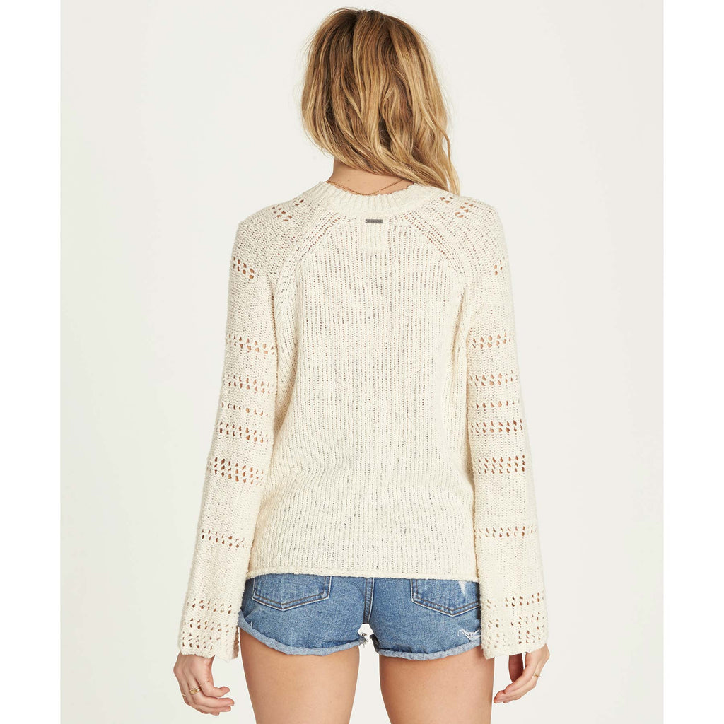 Billabong Women's Cozy Love Sweater | White Cap