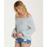 Billabong Women's Furget Me Not Cozy Sweater | Ash Blue
