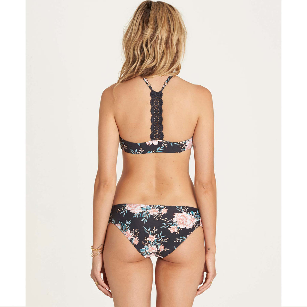 Billabong Women's Let It Bloom Lowrider Bikini Bottom | Black Sands