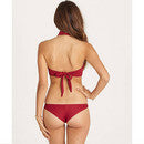 Billabong Women's Luv Myself Tonga Bikini Bottom | Crimson