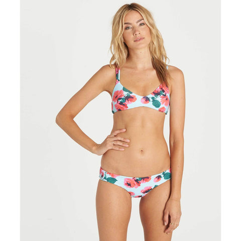 Billabong Women's Bella Beach Cross Back Bikini Top | Beach Glass