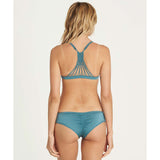 Billabong Women's It's About Triangle Macrame Bikini Top | Blue Wave | SALE